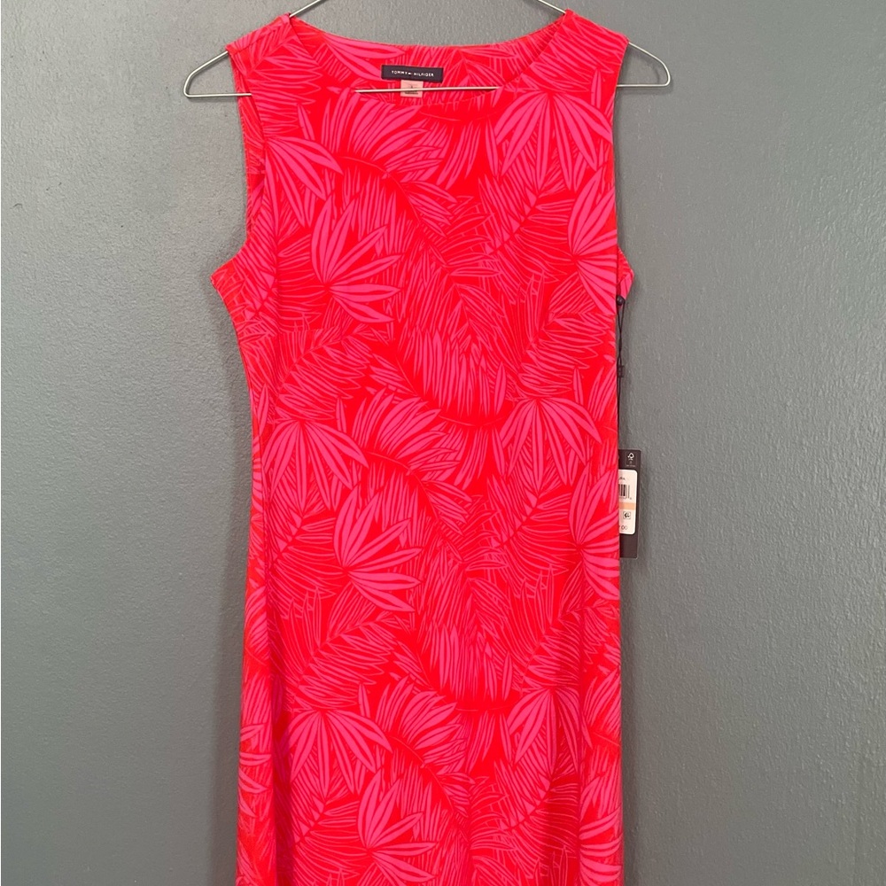 Tommy Hilfiger Red and Pink Dress